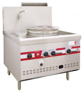 Wholesale Gas Steaming Stove Commercial Single Dim Sum Steamer 950 x 1050 x (810+450)mm from china suppliers
