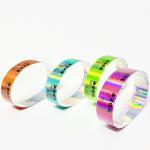 Plastic Glitter Party Wristbands