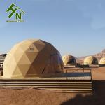 Inflatable Geodesic Dome Tent Camping Igloo Geodesic Dome Tent Install On The