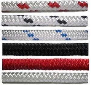 Nylon OPGW Hotline Installation Cable Pulling Rope 20mm Diameter Double Braided
