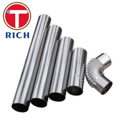 OD 127mm Big Diameter Exhaust Welded ASTM A554 Automotive Steel Tubes
