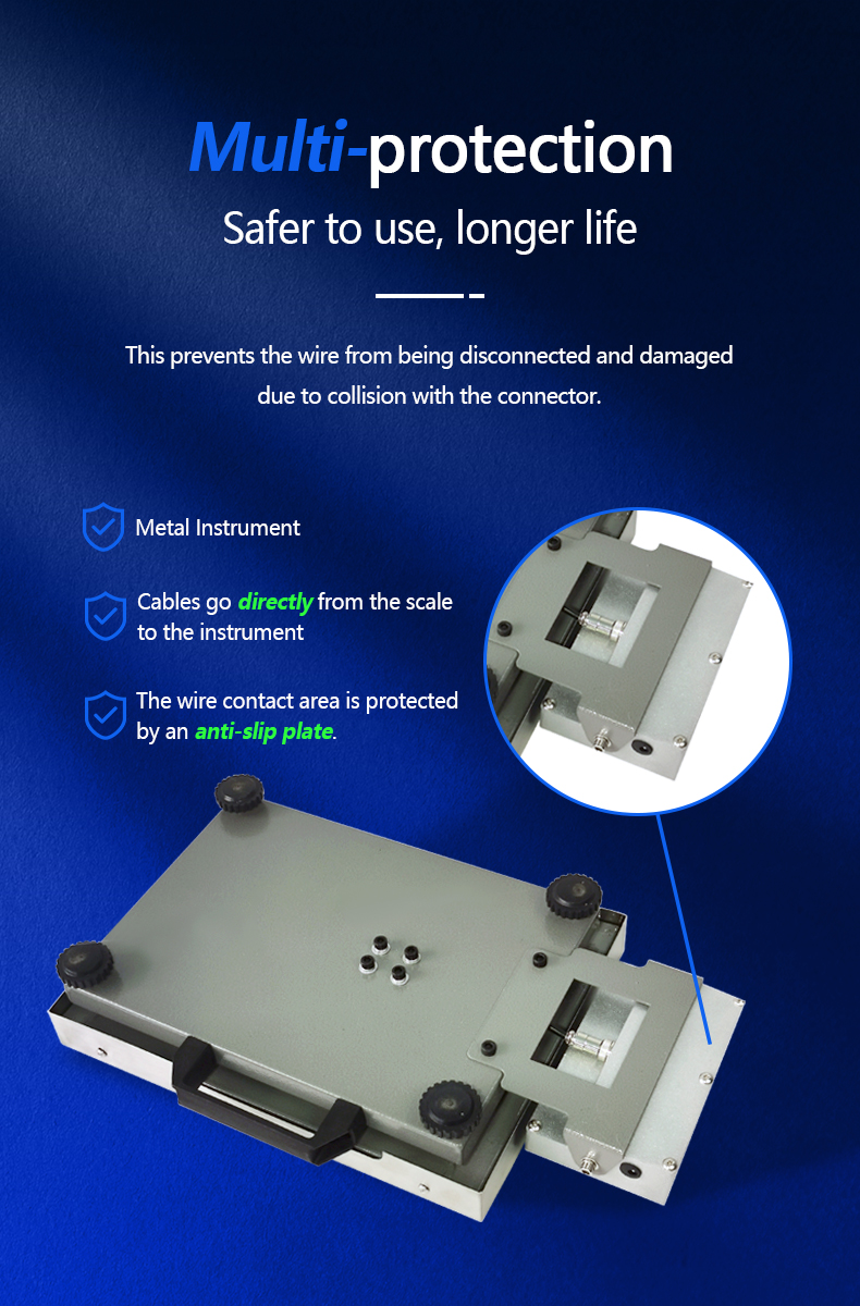 Portable and Easy to SOHE A1 100KG Industrial Weighing Scale Platform with Bluetooth
