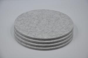 Wholesale Round Polyester Fiber Acoustic Soundproofing Panels PET Suspended Ceiling Acoustic Pads from china suppliers