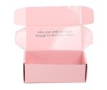 10mm CDR Pink Corrugated Mailer Boxes , Youfu Packaging Gift Boxes Kraft