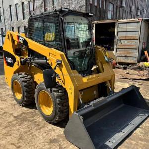Wholesale used Slip machine CAT 246D3 Caterpillar wheel excavator japan original wheel excavators from china suppliers
