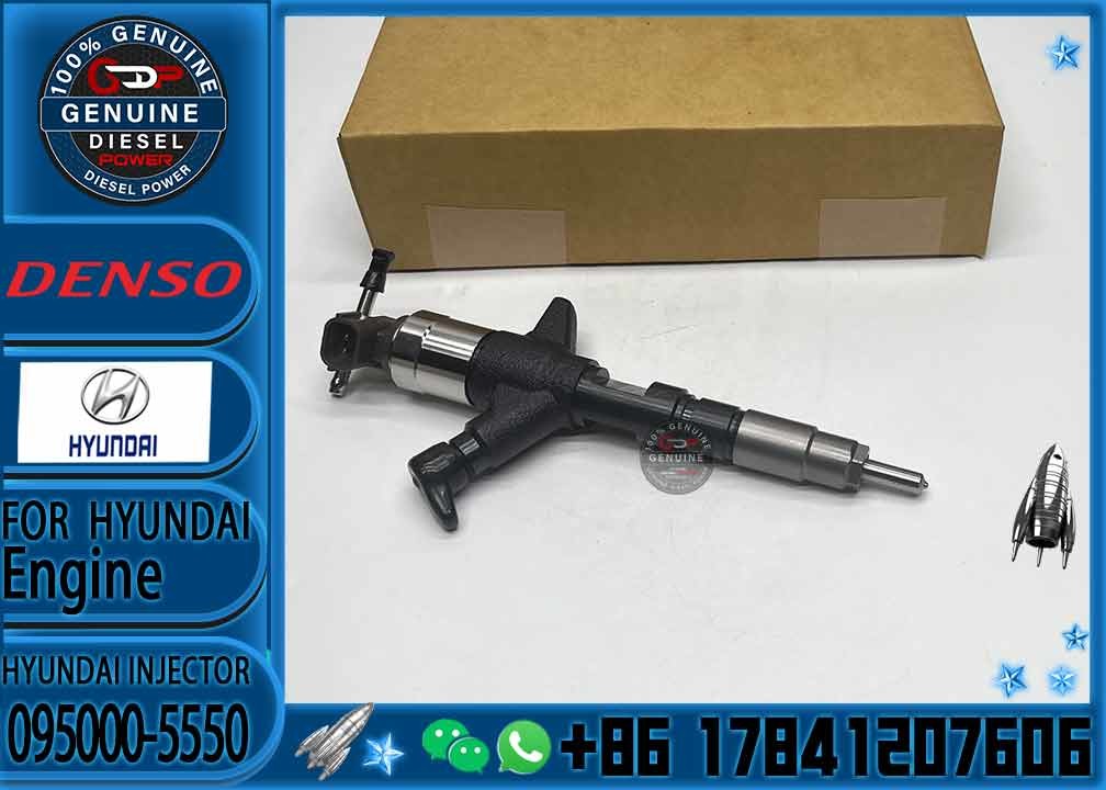 HIGH QUALITY NEW DIESEL FUEL INJECTOR 095000-5550, 33800-45700, 095000-8310 FOR HD78 3.9L ENGINE