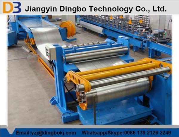 Hydraulic Motor Steel Slitting Line Steel Coil Slitting Machine 40M/Min Cutting