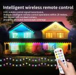 100ft IP67 Outdoor Waterproof Smart RGBIC (2 Rolls*50ft) permanent Eaves Lights
