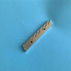 Wholesale Textile Finishing Machinery Parts Bruckner Stenter Needle Plate Stenter Pin Bar Copper SS304 Material from china suppliers