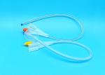 20 Fr / 22 Fr / 24 Fr Silicone 3 Way Foley Catheter 3 - 30ml Balloon Capacity