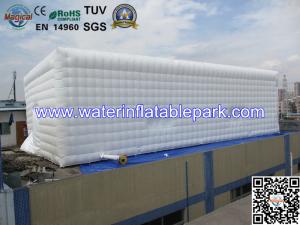 Wholesale Continue Air Tent Camping White , Inflatable Building Structures For Party from china suppliers