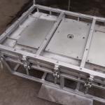 Waste Bin Lid LLDPE 4mm Rotational Aluminum Mold