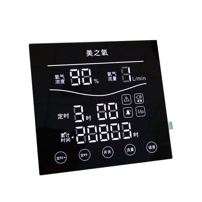 PMMA 2.0mm Coverlay Capacitive Membrane Switches With Rohs And Reach Compliance