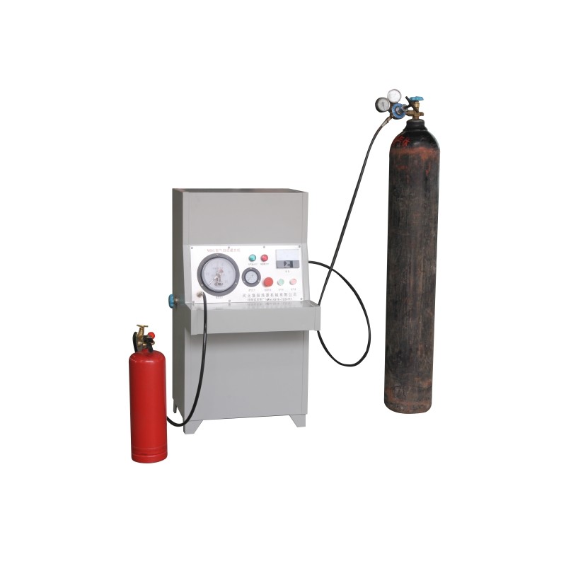 CO2 Fire Extinguisher Filling Machine with High Pressure and Temperature Control