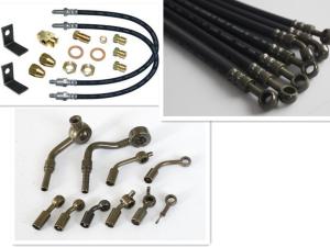 Wholesale flexible rubber brake hose line from china suppliers