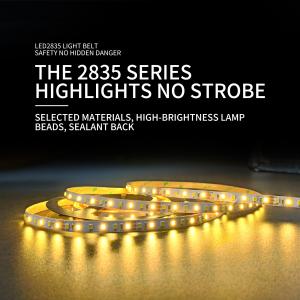 Wholesale 12V 120 SMD 2835 LED Strip Ultra Narrow Plate Width 5mm Indoor / Outdoor Lighting from china suppliers