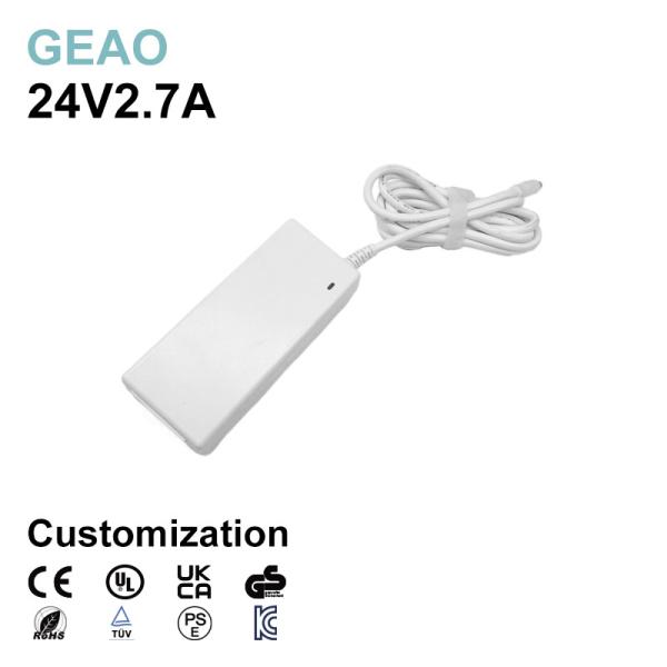 24V 2.7A Desktop Power Adapter For AC DC Phototherapy Machine Balanced Vehicle