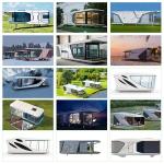 Prefab Portable Mobile House Contemporary Space Capsule House for Coffee
