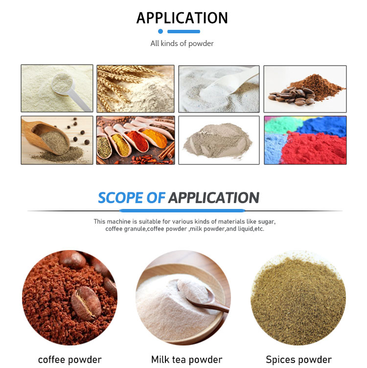 Powder Spoon and Desiccant Filling FK-210F Automatic Zipper Pouch Bag Packing Machine