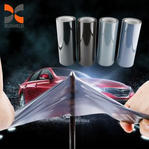 Wholesale Smoky Black PPF 7.5mil Self-Healing TPU Headlight Tint Film Anti Small Scratches Protect TPU Car Lamp Tint Film from china suppliers