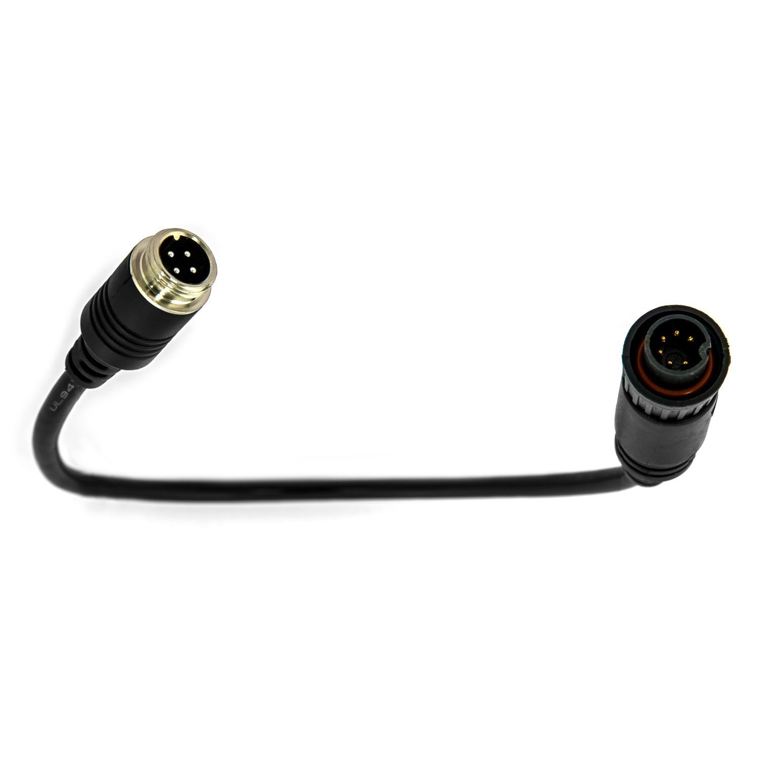 Car Top 6 Pin To 4 Pin 0.1m Backup Camera Extension Cable