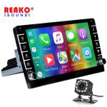 Dual Knobs 1 Din Navigation System Carplay Autoradio Rear View 9 Inch Android