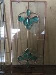 Single Cabinet Leaded Glass 1000 X300MM