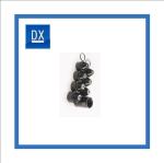 Aluminum 6061 T6 High Precision Machined Parts Black Environmental Protection