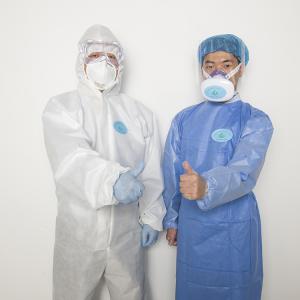 Wholesale waterproof EO Sterile SMS Disposable Surgeon Gowns For Hospital from china suppliers