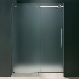 Wholesale 8 mm High Strength Shower Door Glass Toughened With High Polished Edge from china suppliers