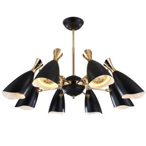 Wholesale Modern Decorative Loft Pendant Lamp Black Chandelier Lighting from china suppliers