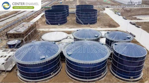 Glass Fused to Steel Tank for Farm Agriculture Livestock Biogas Biogmass