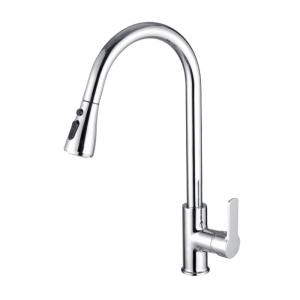 Wholesale 360 Rotating Pull Out Sprayer Kitchen Faucet Polished Surface from china suppliers