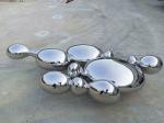 Contemporary Large Abstract Sculpture , Stainless Steel Garden Ornaments Statues