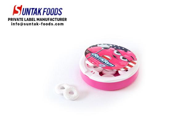Healthy Sugar Free Sour Sweets Candy Xylitol Sweeteners Fruit Flavored Hard