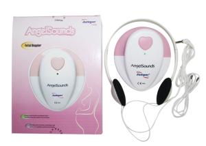 Wholesale Ultrasonic Pocket Fetal Doppler Angelsounds Fetal Doppler JPD-100S 3MHz Baby heart monitor FHR New LCD Display from china suppliers