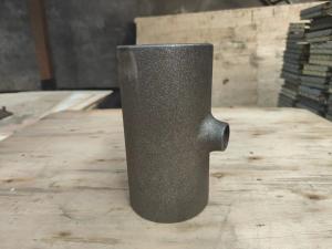 Wholesale Butt Weld Sch5s Carbon Steel Tee In Wooden Cases Black Painting from china suppliers