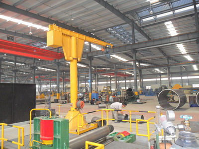 Precise Positioning Cantilever Crane with Remote Control and 270 Degree Rotation Angle
