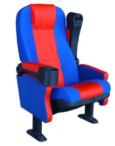 Wholesale OEM ODM Theater Seating Couch , Movie Room Chairs Compound Vestee Surface from china suppliers