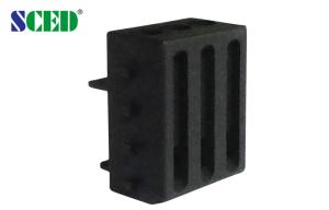 Wholesale Pitch 6.2mm PCB Terminal Block Brass 300V 15A 3 Poles PA66 UL94-V0 from china suppliers
