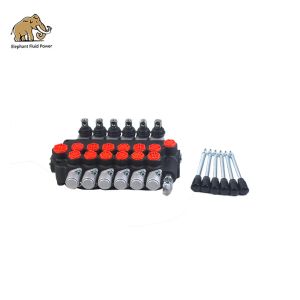 Wholesale 80 Liters 6p80 Hydraulic Manual Spool Monoblock Valves Cast Iron from china suppliers