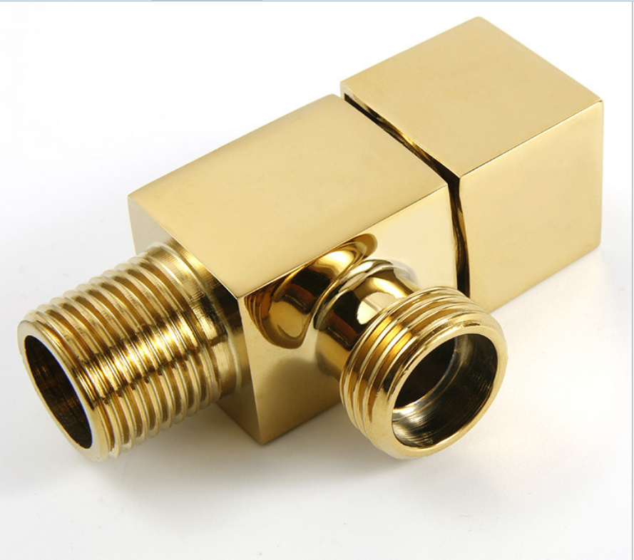 90 Degree Manual Rotation Brass Angle Stop Valve OEM ODM OBM