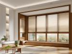 Soundproof Aluminium Glass Windows Replacement Anodized Surface