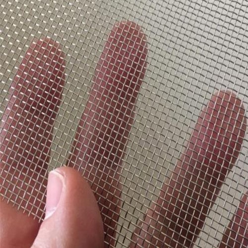 200mm Width Stainless Steel Woven Wire Mesh 1-500 Plain Weave Woven Fabrication