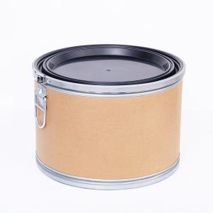 Wholesale Sturdy Recyclable Fiber Optic Cable Drum Fiber Shipping Barrels With Plastic Lid from china suppliers