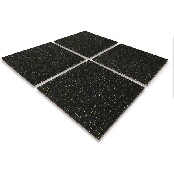 25mm 4pcs Eco Sports Outdoor Interlocking Tiles 20"X20"X1'' Thick Interlocking