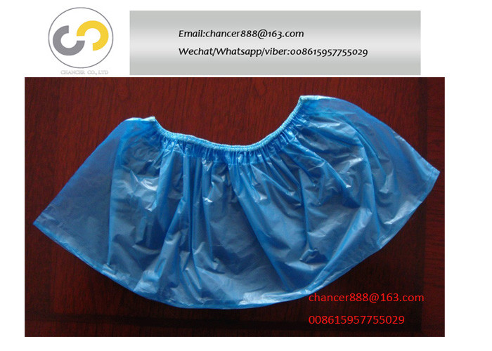 Automatic disposable Pe shoe cover making machine with non-woven