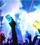 2.5L Oil Drum Volume 1700S Control Fog LED Smoke Machine for Wedding Party