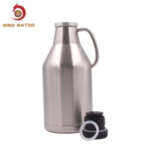 Wholesale 64oz Stainless Steel Vacuum Insulated Beer Growler With BPA Free Lid from china suppliers