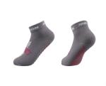 Jump Street Malaysia Gray Breathable Kids Trampoline Socks With Rubber Grip